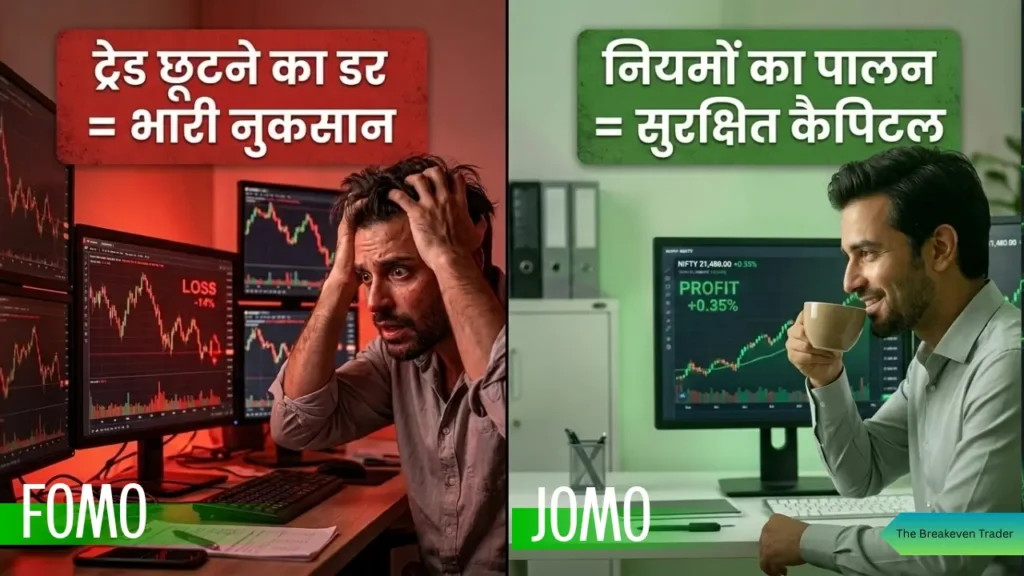 ट्रेडिंग साइकोलॉजी में FOMO बनाम JOMO का अंतर