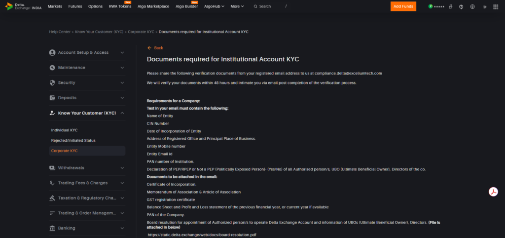 Delta exchange kyc verification hindi