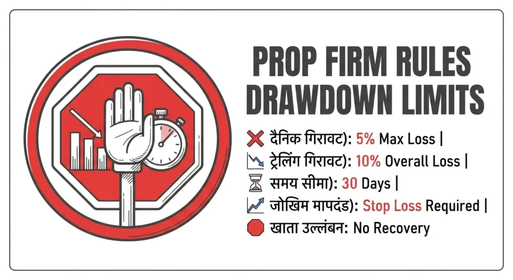 Prop Firm Rules and Drawdown Limits in India