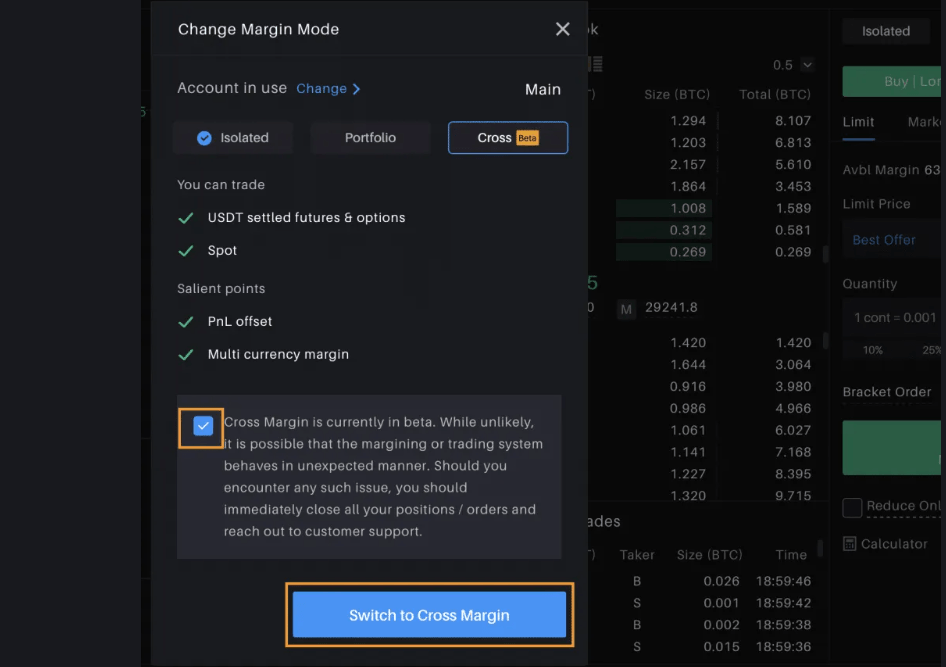 Isolated vs Cross Margin difference Delta Exchange Hindi