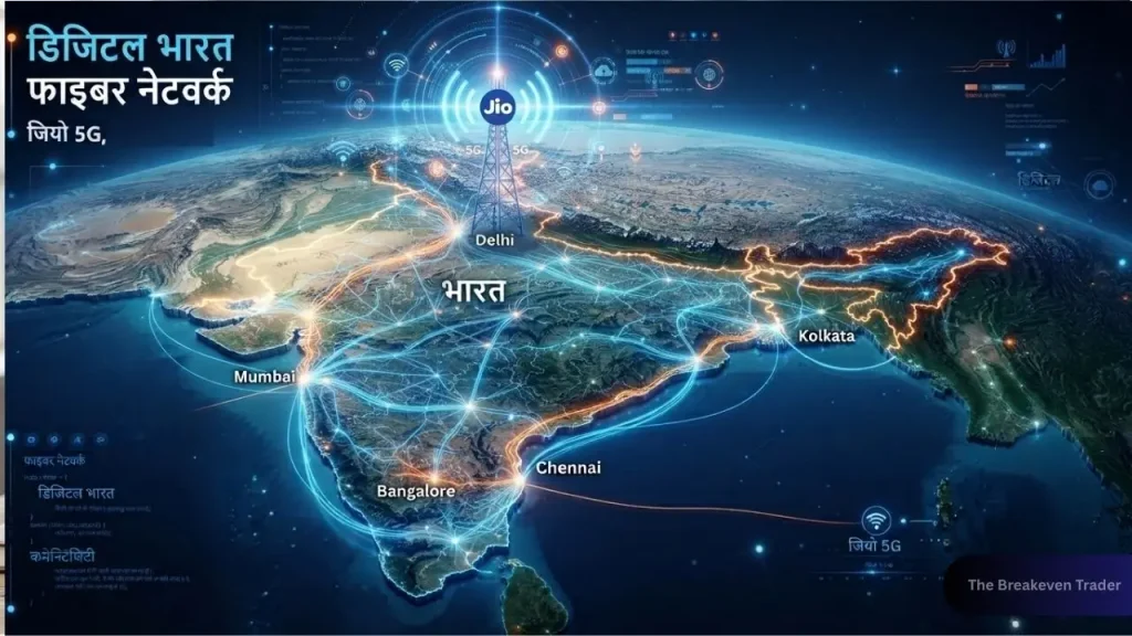 Jio 4G 5G Fiber Optic Cable Network Infrastructure India by Bhushan Jalchhatri